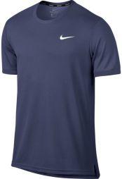Теннисная футболка мужская Nike Court Dry Top Team blue recall