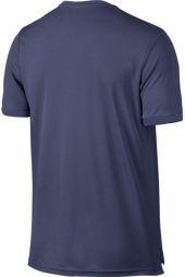 Теннисная футболка мужская Nike Court Dry Top Team blue recall