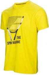 Теннисная футболка детская Babolat Core Pure Drive Tee Boy aero yellow