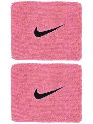 Напульсник Nike Swoosh Wristbands pink gaze/oil grey Напульсник Nike Swoosh Wristbands pink gaze/oil grey