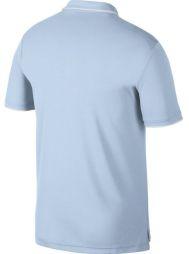 Теннисная футболка мужская Nike Court Dry Team Polo half blue/white/white