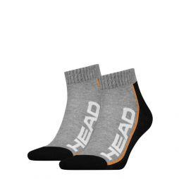 Head Performance Quarter 2-pack/grey/black Head Performance Quarter 2-pack/grey/black