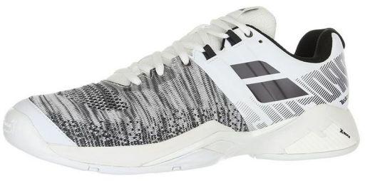 Теннисные кроссовки мужские Babolat Propulse Blast all court white/estate blue Теннисные кроссовки мужские Babolat Propulse Blast all court white/estate blue