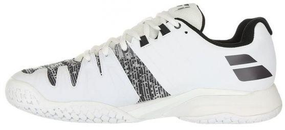 Теннисные кроссовки мужские Babolat Propulse Blast all court white/estate blue Теннисные кроссовки мужские Babolat Propulse Blast all court white/estate blue