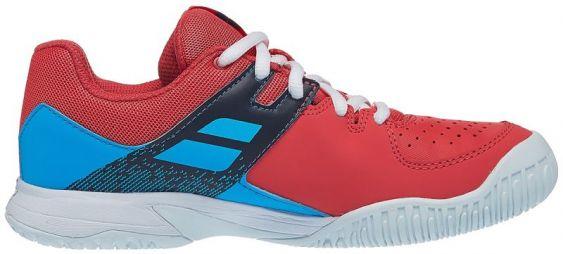 Детские теннисные кроссовки Babolat Pulsion All Court Junior pink/sky blue Детские теннисные кроссовки Babolat Pulsion All Court Junior pink/sky blue