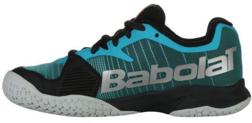 Детские теннисные кроссовки Babolat Jet All Court Junior dark blue/black Детские теннисные кроссовки Babolat Jet All Court Junior dark blue/black