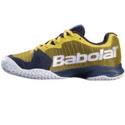 Детские теннисные кроссовки Babolat Jet All Court Junior dark yellow/black Детские теннисные кроссовки Babolat Jet All Court Junior dark yellow/black