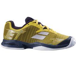 Детские теннисные кроссовки Babolat Jet All Court Junior dark yellow/black Детские теннисные кроссовки Babolat Jet All Court Junior dark yellow/black
