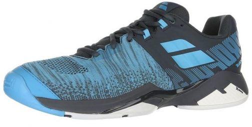 Теннисные кроссовки мужские Babolat Propulse Blast all court grey/blue Теннисные кроссовки мужские Babolat Propulse Blast all court grey/blue