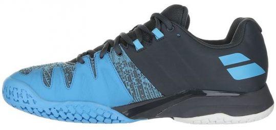 Теннисные кроссовки мужские Babolat Propulse Blast all court grey/blue Теннисные кроссовки мужские Babolat Propulse Blast all court grey/blue