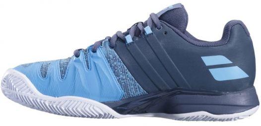 Теннисные кроссовки мужские Babolat Propulse Blast ГРУНТ grey/blue Теннисные кроссовки мужские Babolat Propulse Blast ГРУНТ grey/blue