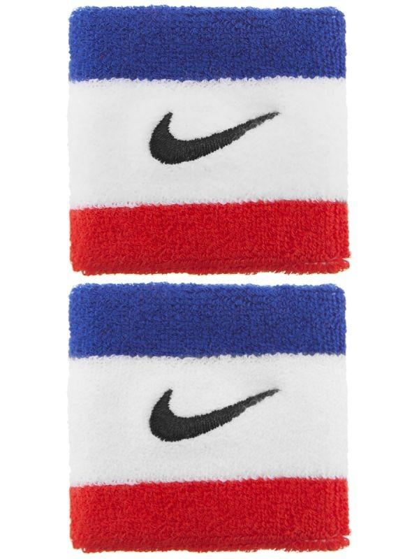 Напульсник Nike Swoosh Wristbands habanero red/black