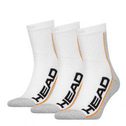 Head Performance Short Crew 3-pack/white