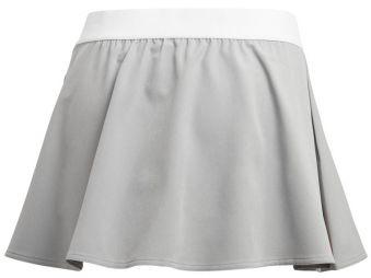 Тенісна спідничка жіноча Adidas Escouade Skirt light granite/shock red