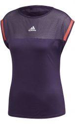 Тенісна футболка жіноча Adidas Escouade Tee legend purple/shock red