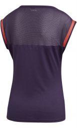 Тенісна футболка жіноча Adidas Escouade Tee legend purple/shock red