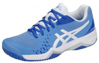 Теннисные кроссовки женские Asics Gel-Challenger 12 ГРУНТ blue coast/white Теннисные кроссовки женские Asics Gel-Challenger 12 ГРУНТ blue coast/white
