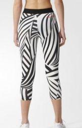 Легінси жіночі Adidas Roland Garros Y-3 Leggings 3/4 white/black Легінси жіночі Adidas Roland Garros Y-3 Leggings 3/4 white/black