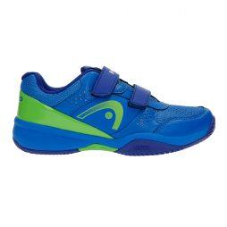 Дитячі тенісні кросівки Head Junior Sprint Velcro 2.0 blue/green Дитячі тенісні кросівки Head Junior Sprint Velcro 2.0 blue/green