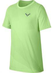 Тенісна футболка дитяча Nike Court Rafa GX Tee Boys barely volt/light carbon Тенісна футболка дитяча Nike Court Rafa GX Tee Boys barely volt/light carbon