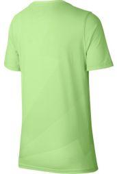 Тенісна футболка дитяча Nike Court Rafa GX Tee Boys barely volt/light carbon Тенісна футболка дитяча Nike Court Rafa GX Tee Boys barely volt/light carbon