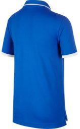 Тенісна футболка дитяча Nike Court B Dry Polo Team signal blue/white поло Тенісна футболка дитяча Nike Court B Dry Polo Team signal blue/white поло