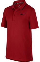Тенісна футболка Nike Court B Dry Polo Team team crimson/black поло Тенісна футболка Nike Court B Dry Polo Team team crimson/black поло