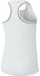 Тенісна майка дитяча Nike Court Girls Dry Tank white/black/black/black Тенісна майка дитяча Nike Court Girls Dry Tank white/black/black/black