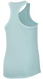 Тенісна майка дитяча Nike Court Girls Dry Tank teal tint/white/white/white Тенісна майка дитяча Nike Court Girls Dry Tank teal tint/white/white/white