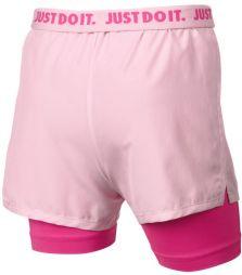 Тенісні шорти дитячі Nike Dry 2in1 Short Girls pink foam/laser fuchsia/laser fuchsia Тенісні шорти дитячі Nike Dry 2in1 Short Girls pink foam/laser fuchsia/laser fuchsia
