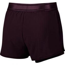 Тенісні шорти жіночі Nike Court Flex Short burgundy ash/burgundy ash