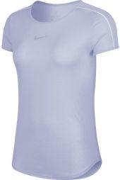 Тенісна футболка жіноча Nike Court Dry Top oxygen purple/white/white/oxygen purple