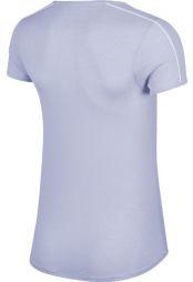 Тенісна футболка жіноча Nike Court Dry Top oxygen purple/white/white/oxygen purple
