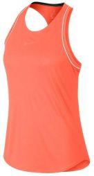 Тенісна майка жіноча Nike Court Dry Tank orange pulse/white/white/orange pulse Тенісна майка жіноча Nike Court Dry Tank orange pulse/white/white/orange pulse