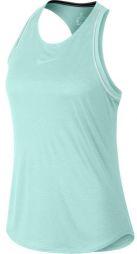 Тенісна майка жіноча Nike Court Dry Tank teal tint/white/white/teal tint
