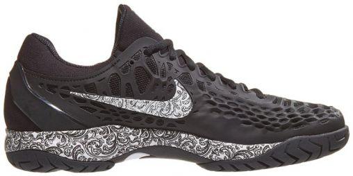 Тенісні кросівки чоловічі Nike Air Zoom Cage 3 HC black/white Тенісні кросівки чоловічі Nike Air Zoom Cage 3 HC black/white