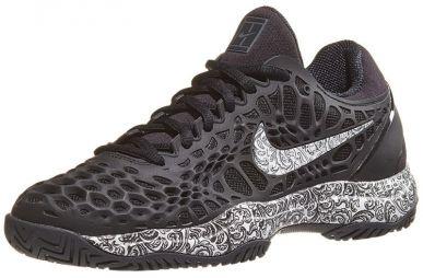 Тенісні кросівки жіночі Nike WMNS Air Zoom Cage 3 HC black/white Тенісні кросівки жіночі Nike WMNS Air Zoom Cage 3 HC black/white