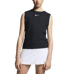 Тенісна майка жіноча Nike Court Dry Tank Maria black/sail