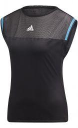 Тенісна футболка жіноча Adidas Escouade Tee black/shock cyan Тенісна футболка жіноча Adidas Escouade Tee black/shock cyan
