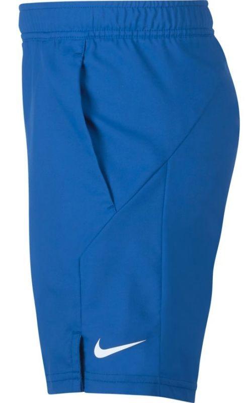 Тенісні шорти дитячі Nike B Court Dry Short signal blue/white Тенісні шорти дитячі Nike B Court Dry Short signal blue/white
