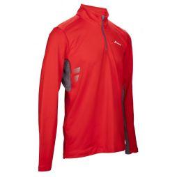 Теніска чоловіча Babolat 1/2 Zip Core Men fluo red