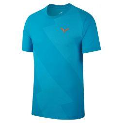 Тенісна футболка чоловіча Nike Court Dry Rafa Tee light blue