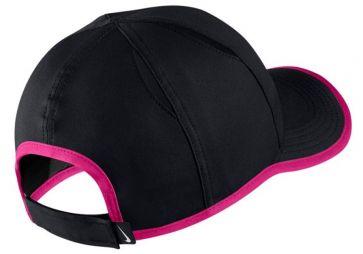Кепка дитяча Nike Youth Aerobill Feather Light Cap black/laser fuchsia