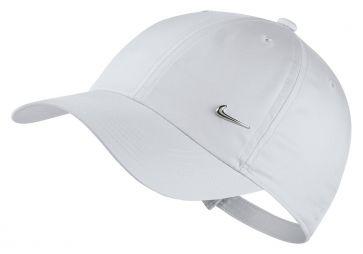 Кепка дитяча Nike Heritage 86 Metal Swoosh white/metallic silver