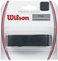 Ручка для ракетки Wilson Premium Leather (1 шт.) black