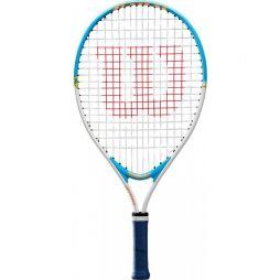 Теннисная ракетка детская Wilson Slam 21 (21) white/blue