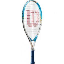 Теннисная ракетка детская Wilson Slam 21 (21) white/blue