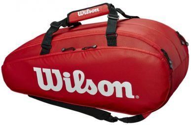 Теннисная сумка Wilson Tour 2 Comp Large 9 Pk red