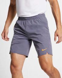Тенісні шорти чоловічі Nike Flex Ace 9IN Short light carbon/canyon gold