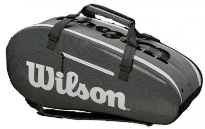 Теннисная сумка Wilson Super Tour 2 Comp Large 9 Pk black/grey